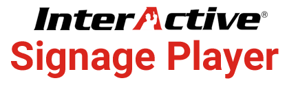 InterActive Digital Signage Player