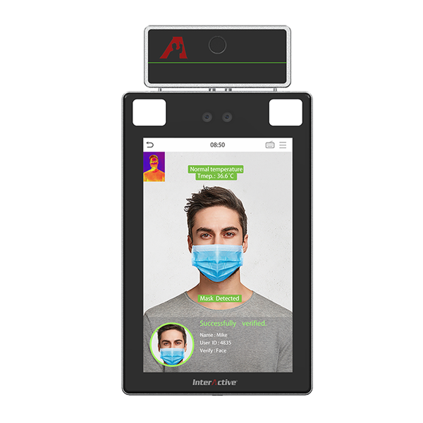 FEVER & MASK DETECTION camera with body temperatur detection