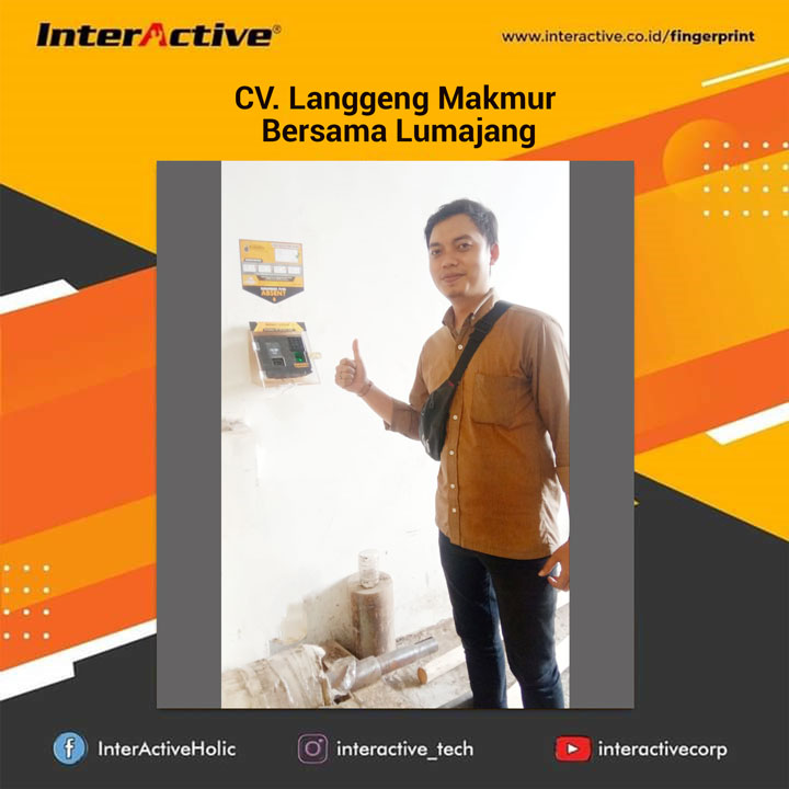 Klien InterActive fingerprint CV. Langgeng Makmur Bersama Lumajang