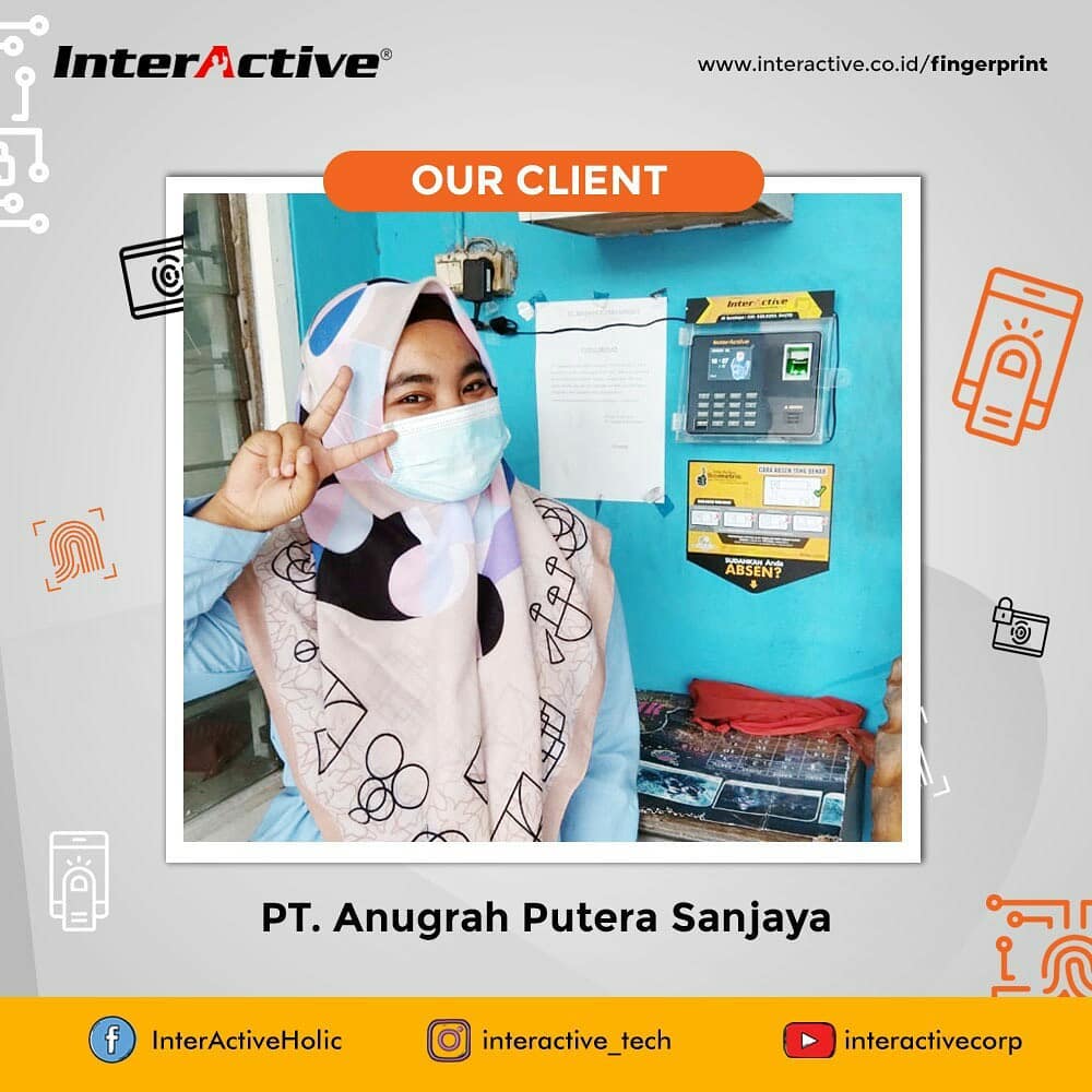 Klien InterActive fingerprint PT. ANUGRAH PUTERA SANJAYA
