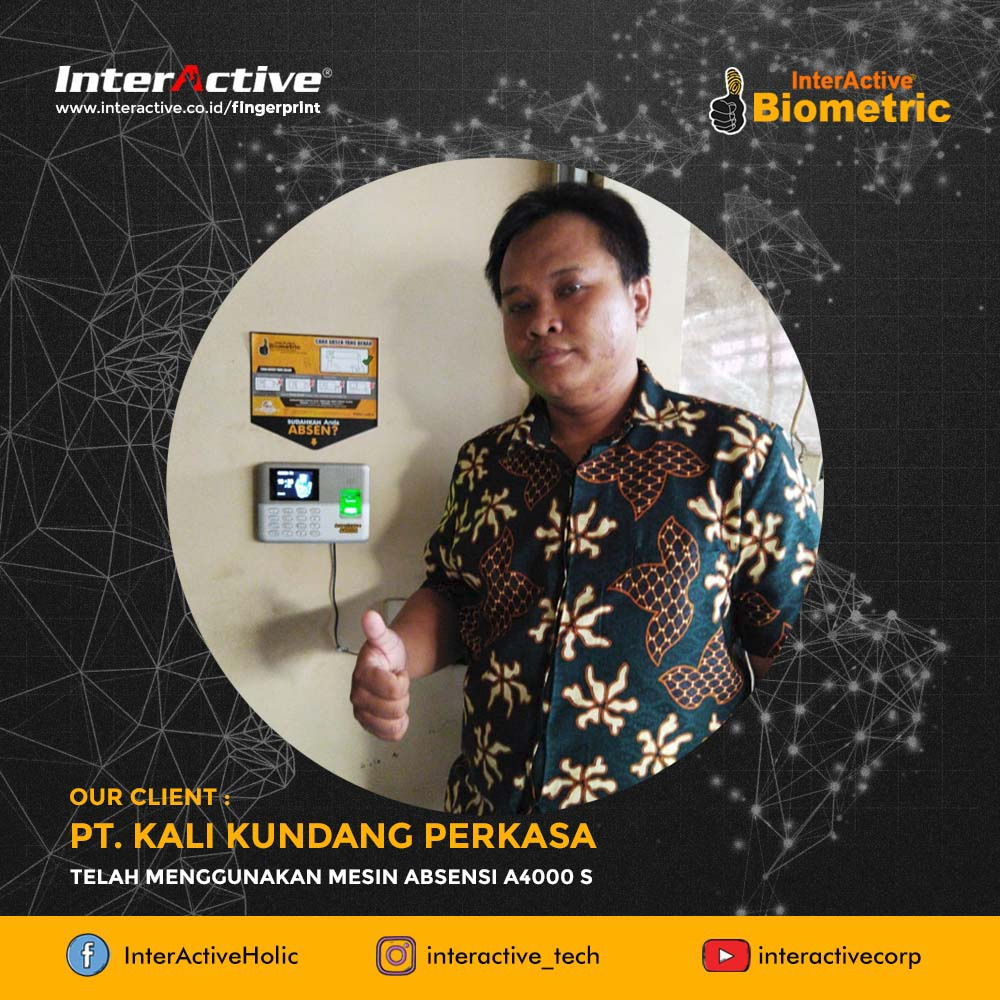 Klien InterActive fingerprint PT. Kali Kundang Perkasa